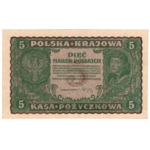 5 marek polskich 1919, II Serja DV