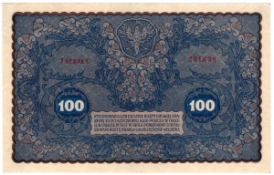 100 Polish Marks 1919, 1st Series C