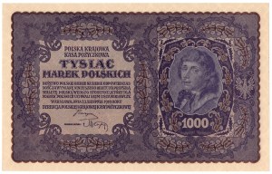 1,000 Polish marks 1919, 1st Series B