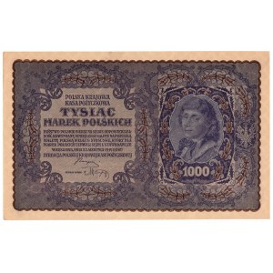 1 000 marek polskich 1919, III Serja A