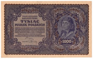 1,000 Polish marks 1919, III Series A