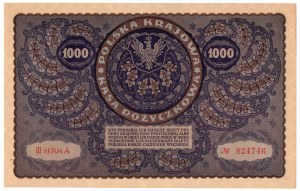 1,000 Polish marks 1919, III Series A