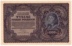 1,000 Polish marks 1919, 3rd Series AH