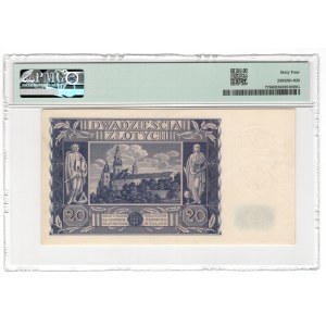 20 złotych 1936, seria AJ