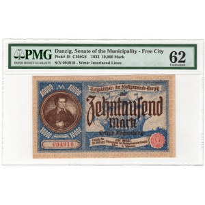 Gdańsk, 10 000 marek 1923