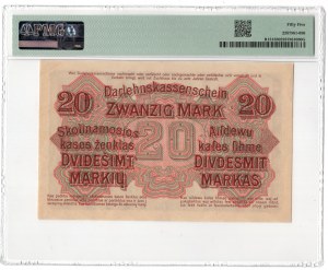 Kaunas, 20 marks 1918, series A