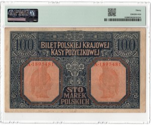 100 Polish marks 1916, series A, GENERAL