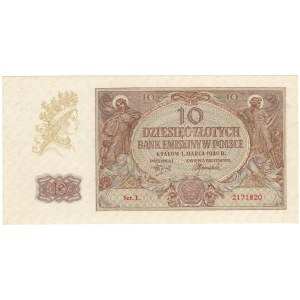 10 złotych 1940, seria L.