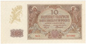 10 gold 1940, L series.