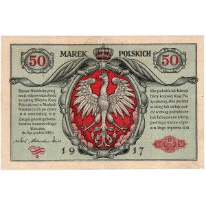 50 marek polskich 1916, seria A, JENERAŁ