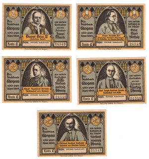 Glogow (Glogau) - set of 5 pieces