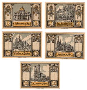 Glogow (Glogau) - set of 5 pieces