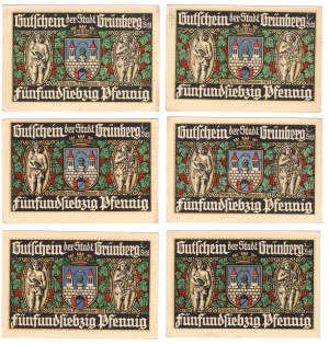 Zielona Góra (Grünberg) - set of 6 pieces