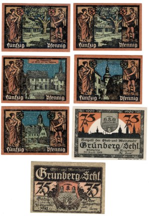 Zielona Góra (Grünberg) - set of 7 pieces