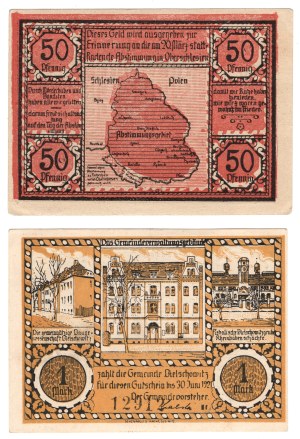 Bielszowice (Bielschowitz) - set of 2 pieces
