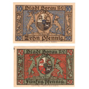 Żary (Sorau) - zestaw 2 sztuk