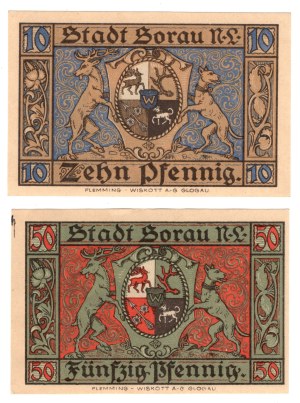Zary (Sorau) - set of 2 pieces