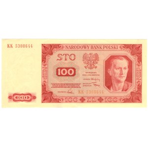 100 złotych 1948, seria KK