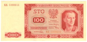100 zloty 1948, KK series
