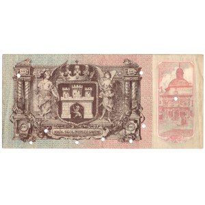 Lwów, Asygnata Kasowa na 100 koron 1915, seria T