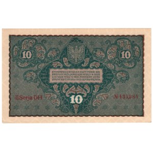 10 marek polskich 1919, II Serja DH