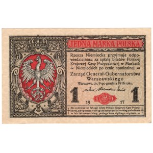 1 marka polska 1916, seria B, GENERAŁ