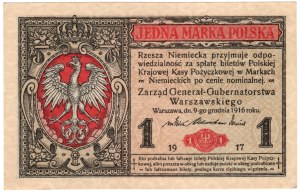 1 Polish mark 1916, series B, GENERAL