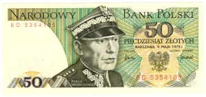 50 gold 1975, BD series