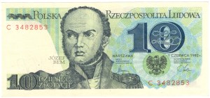 10 gold 1982, series C