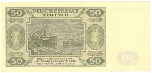 50 zloty 1948, DY series