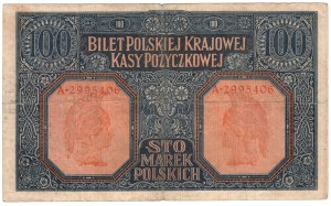 100 Polish marks 1916, series A, GENERAL