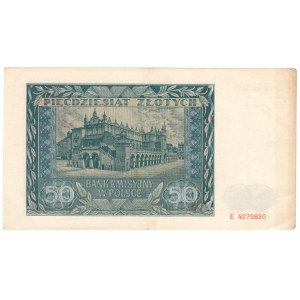 50 złotych 1941, seria E
