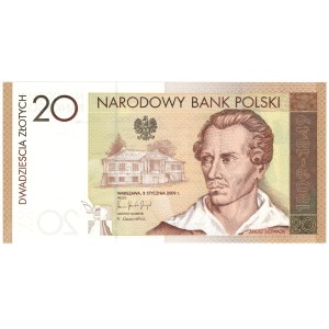 20 złotych 2009, Juliusz Słowacki