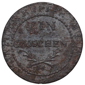 Wolne Miasto Gdańsk, 1 grosz 1812 M
