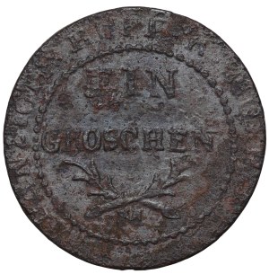 Free City of Gdansk, 1 penny 1812 M