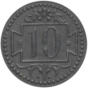Free City of Danzig, 10 1920 fenigs - 57 gems