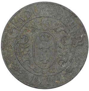 Free City of Danzig, 10 1920 fenigs - 56 gems