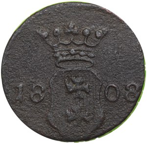 Free City of Gdansk, 1808 M shellac