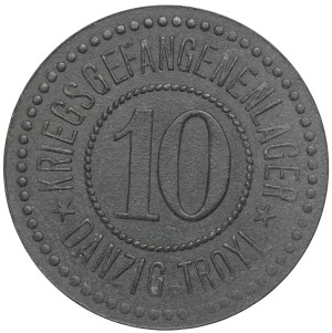 Gdansk, Prisoner of War Camp, Gdansk-Przeróbka, 10 fenigs