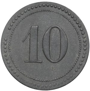 Gdansk, Prisoner of War Camp, Gdansk-Przeróbka, 10 fenigs