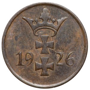 Wolne Miasto Gdańsk, 1 fenig 1926