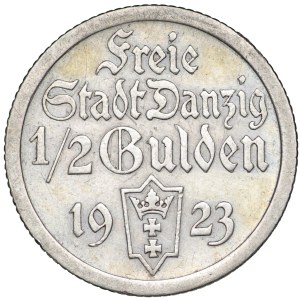 Free City of Danzig, 1/2 guilder 1923, Utrecht