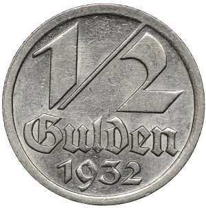 Free City of Danzig, 1/2 guilder 1932