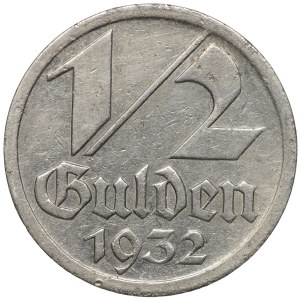 Free City of Danzig, 1/2 guilder 1932