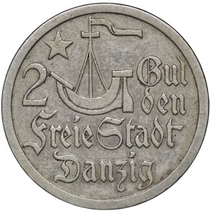 Free City of Danzig, 2 guilders 1923
