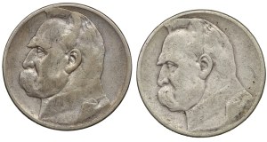 II RP, 2 zloty 1934 Pilsudski - set of 2 pieces