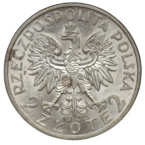 II RP, 5 złotych 1932 Głowa kobiety
