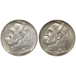 II RP, 10 złotych 1936 - zestaw 2 sztuk