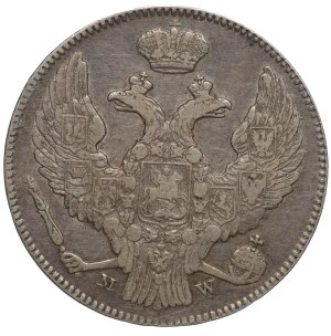 Russian partition, 30 kopecks = 2 zlotys 1839, MW, Warsaw