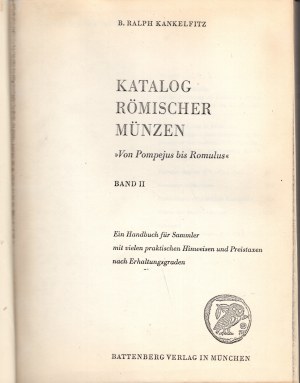 R. Kankelfitz, Katalog römischer münzen, Band II